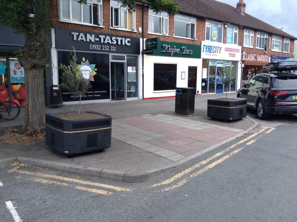 New Planter in Terrace Road